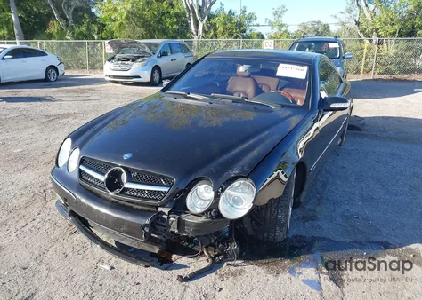 2004 Mercedes-Benz Cl 600 z USA, uszkodzony, nr VIN WDBPJ76J74A040286